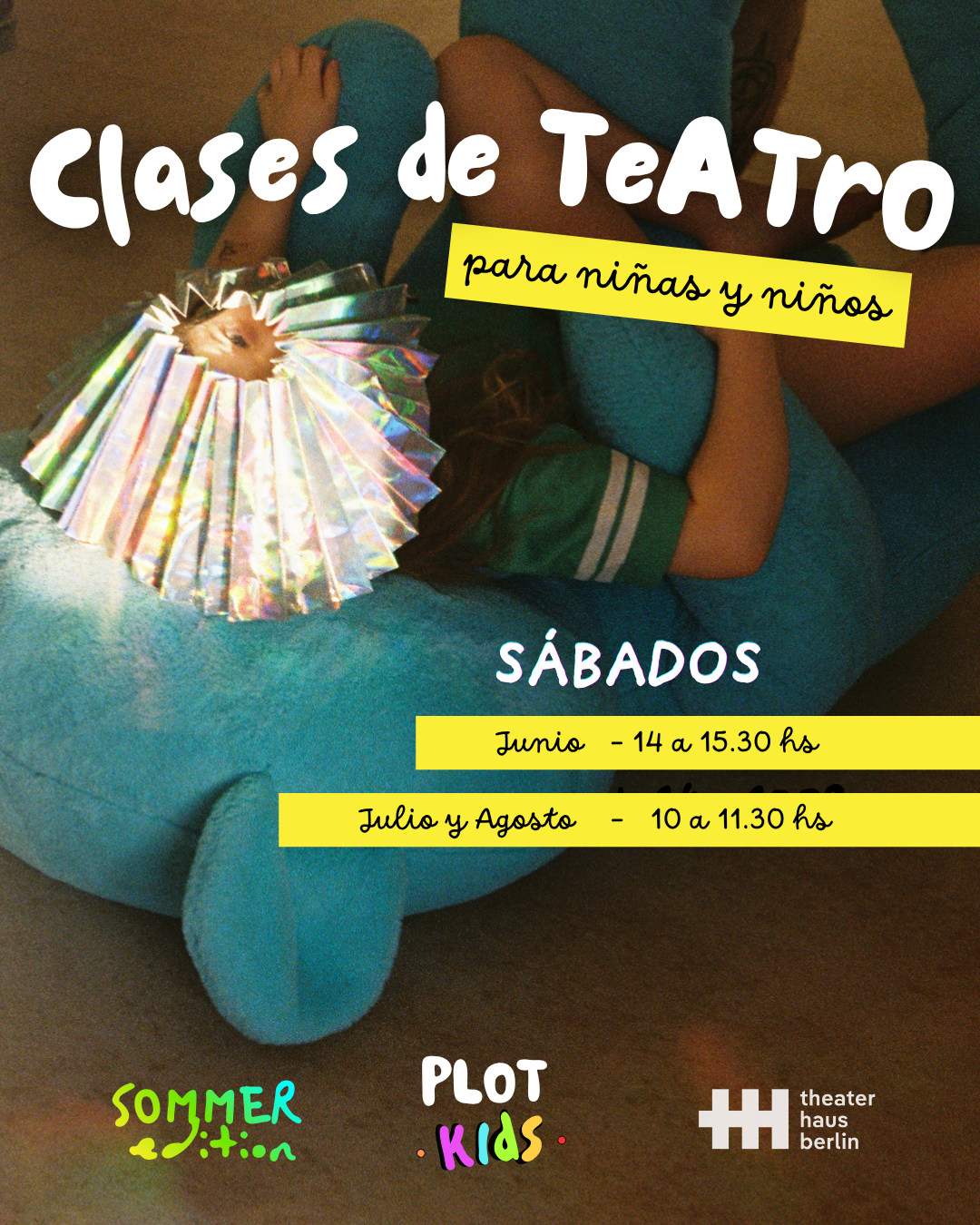 Clases de teatro para niñas y niños